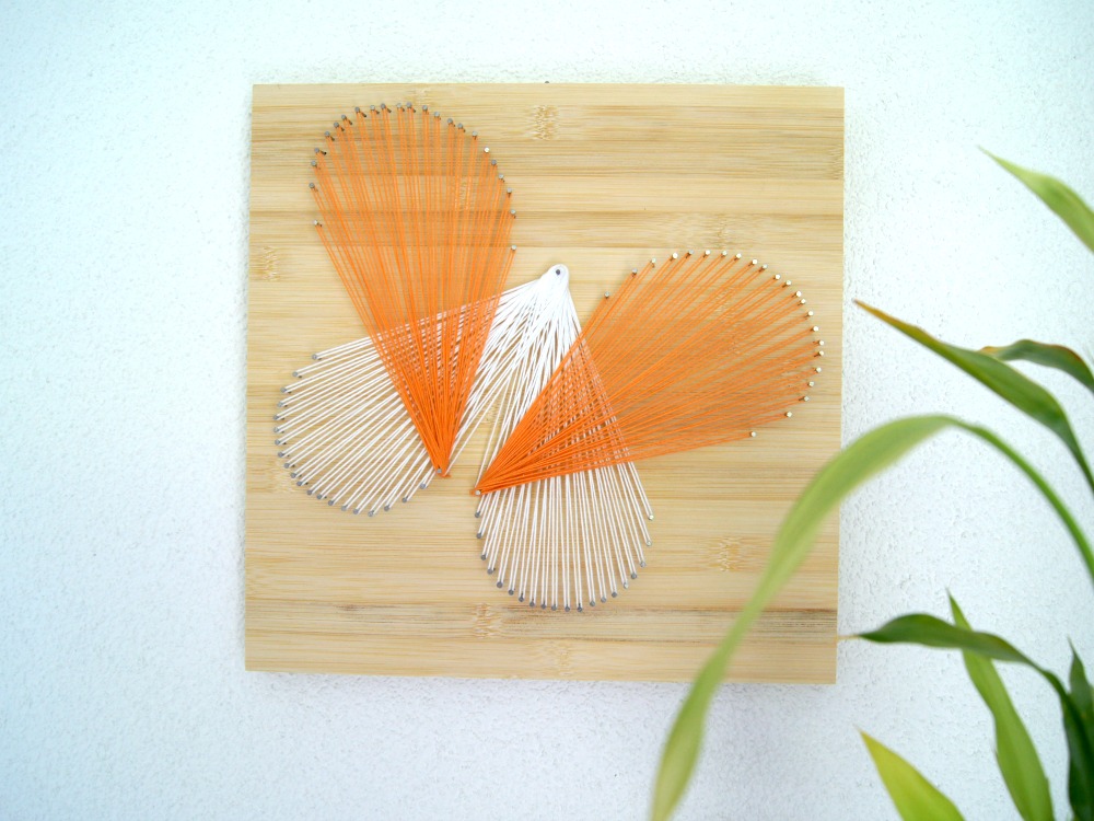 StringArt Schmetterling - ein DIY-Tutorial von fantasiewerk.ch