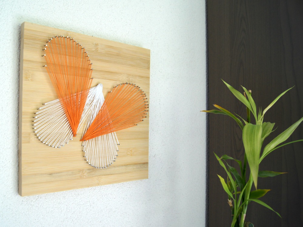 StringArt Schmetterling - ein DIY-Tutorial von fantasiewerk.ch