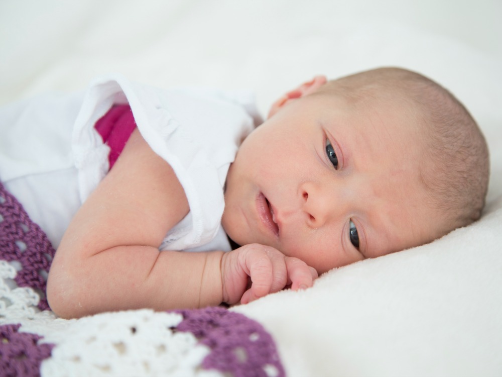 Baby Decke für das Fotoshooting