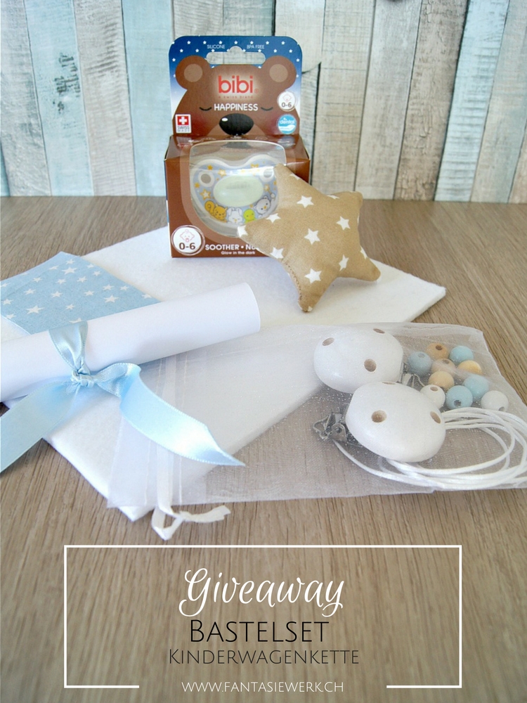 DIY Kinderwagenkette für dein Baby + Giveaway | www.fantasiewerk.ch