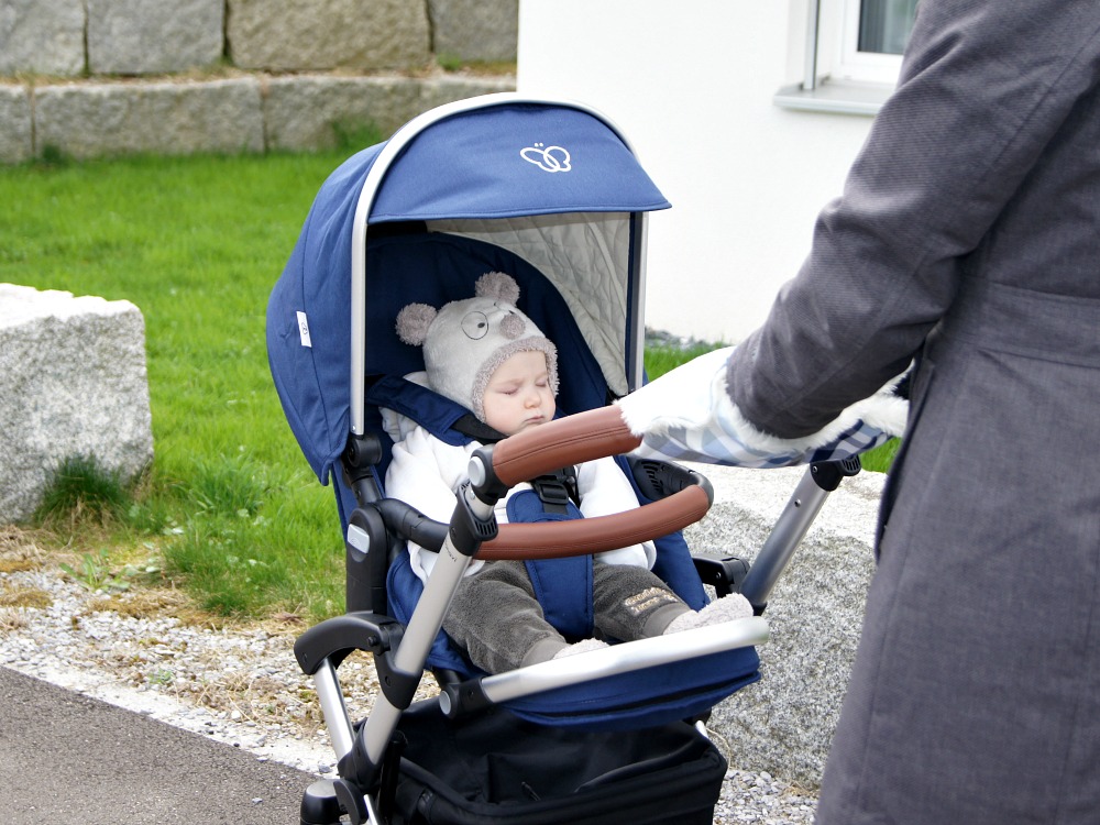 DIY Näh - Anleitung für einen Handwärmer / Muff für den Kinderwagen. | von Fantasiewerk