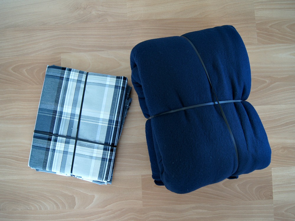 Anleitung: Picknickdecke mit integrierter Tasche nähen. | von Fantasiewerk