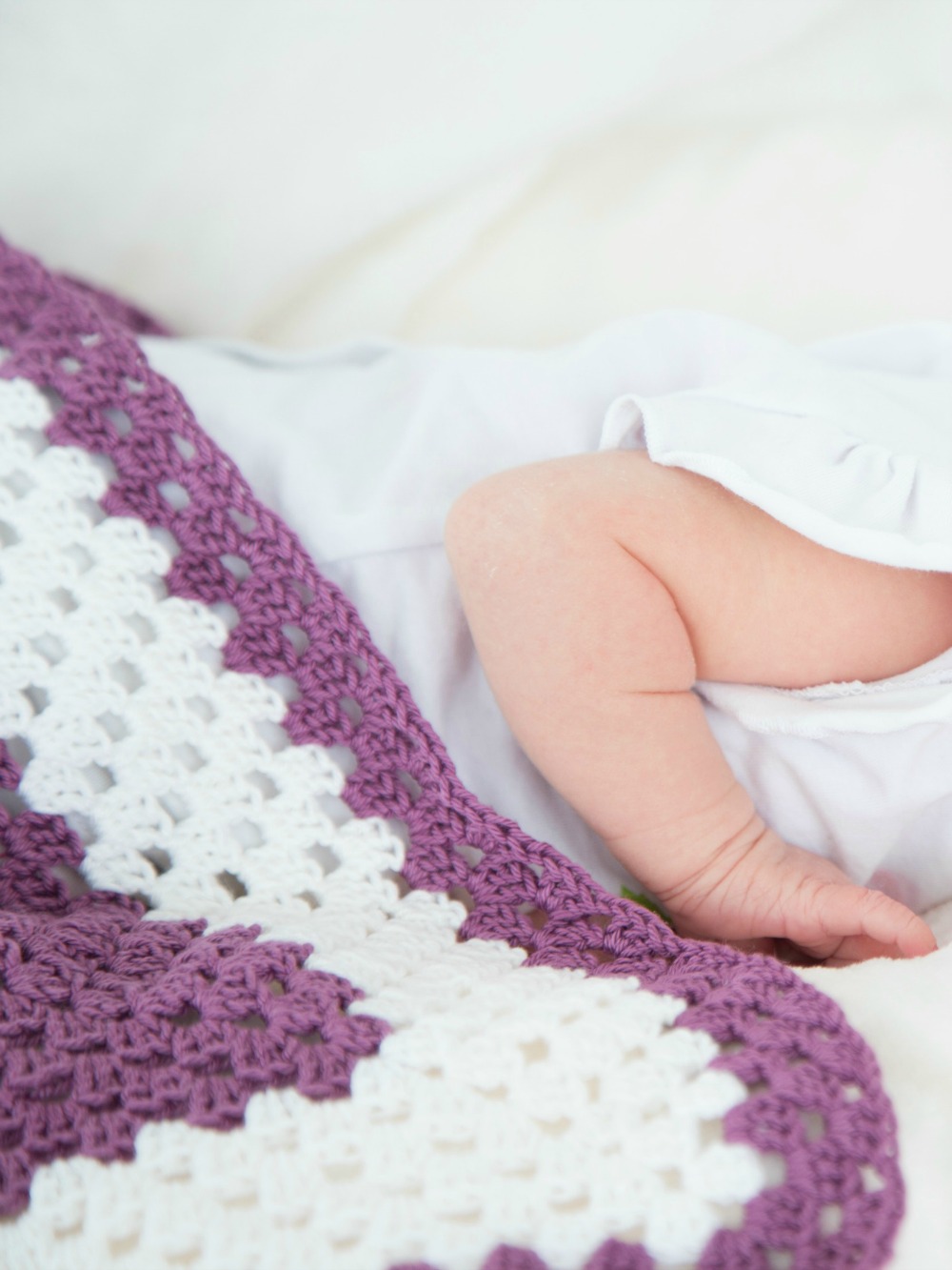 Baby Decke für das Fotoshooting