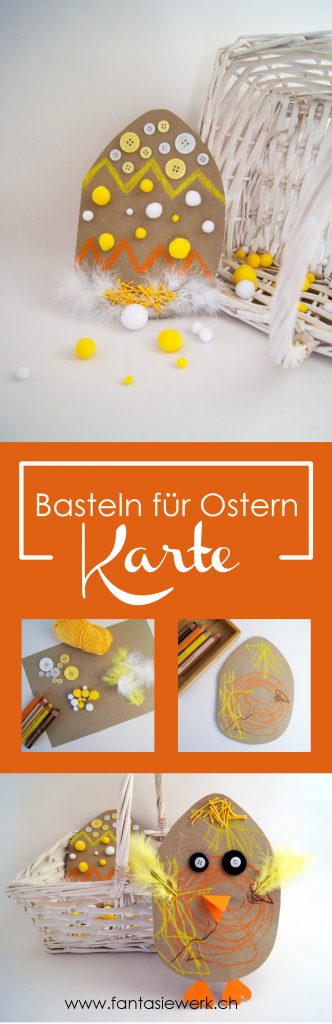 Osterkarten #DIY - kreative #Geschenke mit Kindern #basteln - mit Bastelvorlagen | von Fantasiewerk