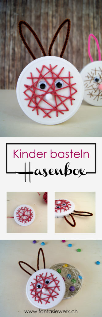 Anleitung zur Hasenbox | ostergeschenk mit Kindern basteln | Osterkorb von Fantasiewerk