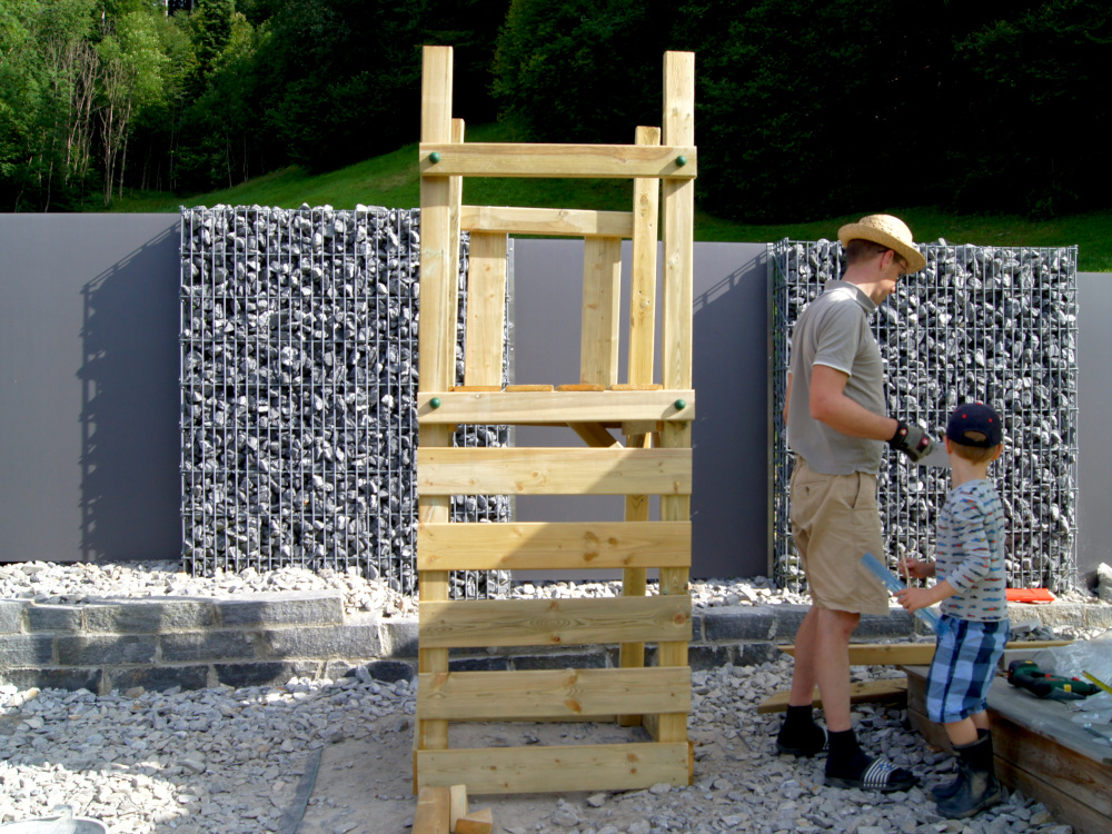 Spielplatz für Kinder selbermachen | #gartenbau | von Fantasiewerk