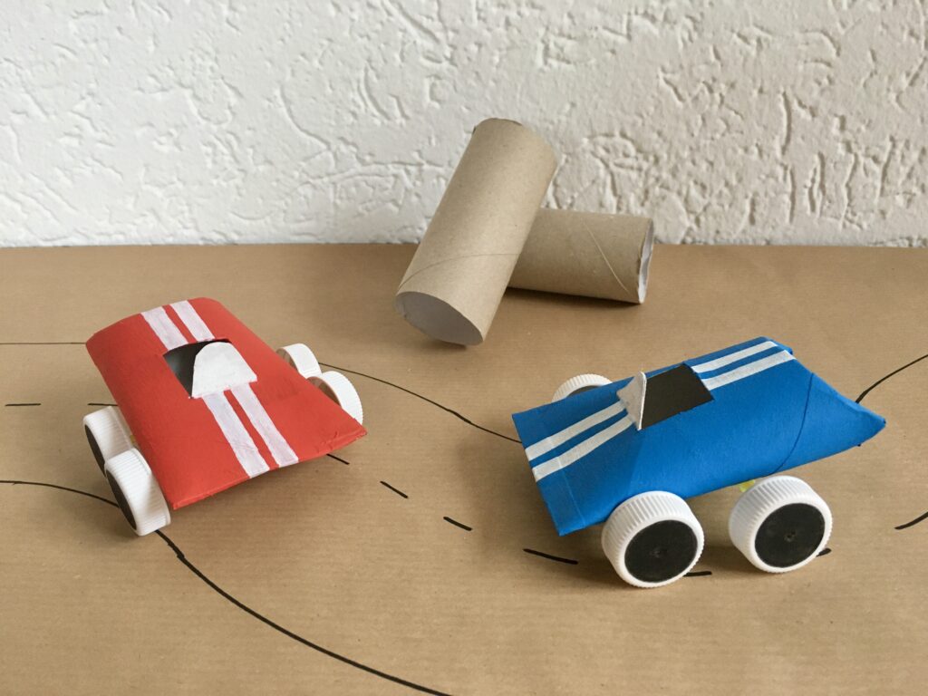 Auto Basteln Klopapierrolle