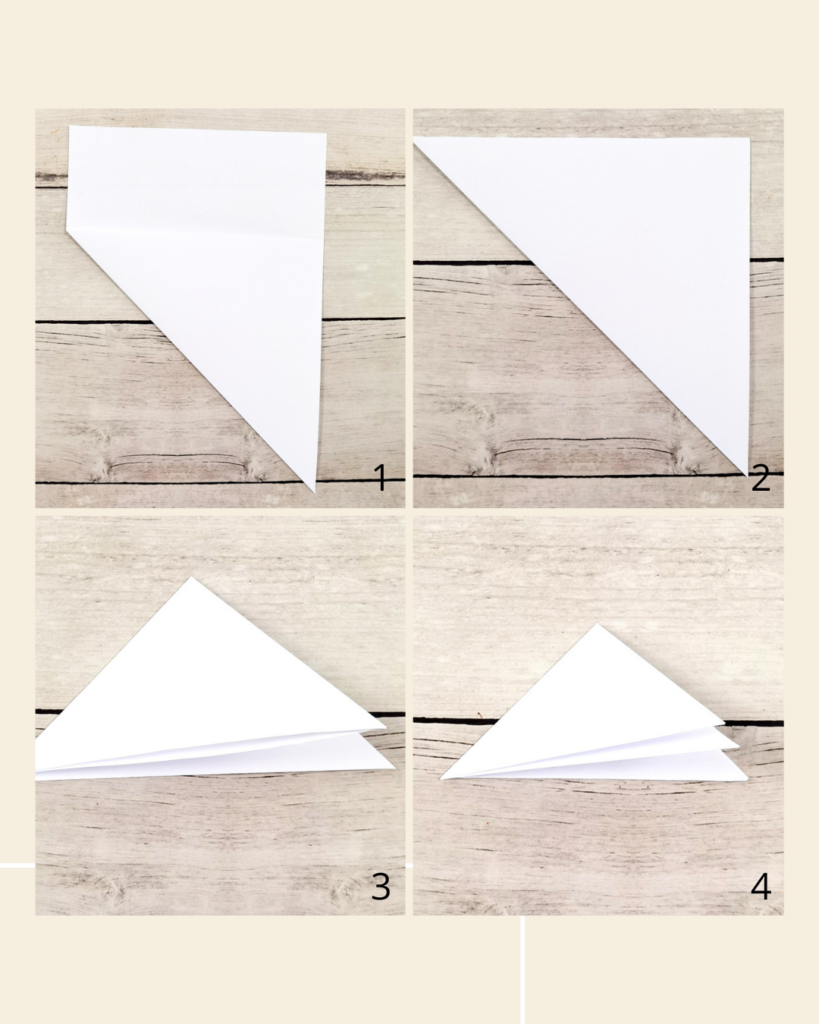 Schneeflocke aus Namen ausschneiden | Scherenschnitt für den Winter | #bastelnmitkindern | von Fantasiewerk