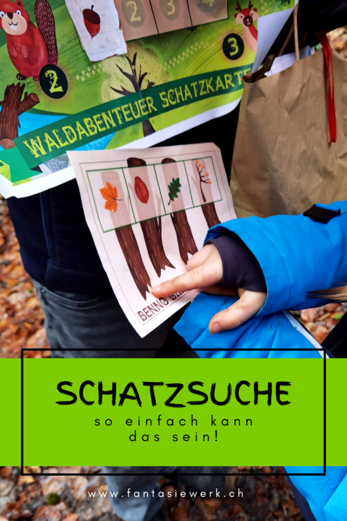 Schatzsuche veranstalten für den Kindergeburtstag | einfach und schnell DIY basteln von Fantasiewerk