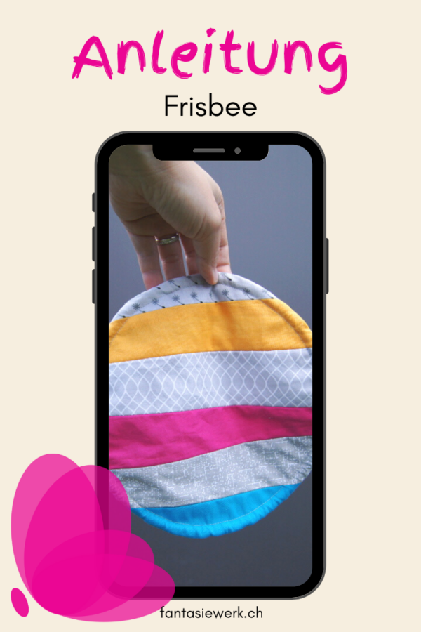 kostenloses Ebook - Frisbee nähen mit Kindern | Fantasiewerk