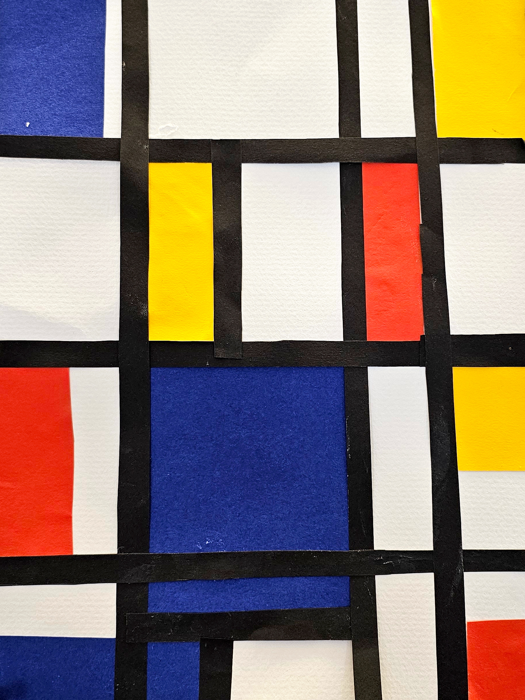 Kunstprojekt - Malen nach Piet Mondrian | Unterrichtsplanung | Arbeitsblätter | Anleitungen für deine Schule