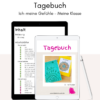 Ebook - Tagebuch für Kinder | Thema: Ich, meine Gefühle, meine Klasse | 26 Arbeitsblätter zum selbstständig Ausfüllen | von Fantasiwerk.ch