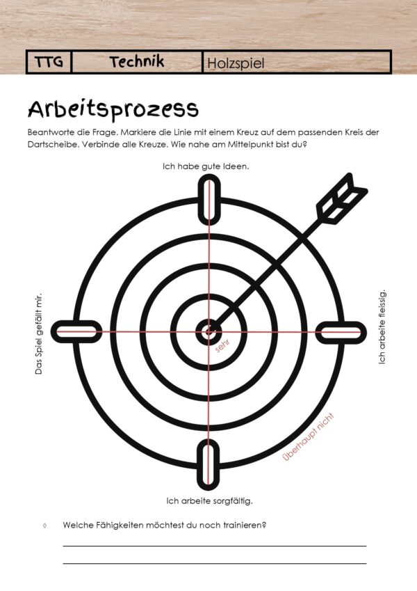 Holzspiel - Ebook für Lehrpersonen im Werkunterricht | Unterrichtsplanung und Arbeitsblätter für Schüler