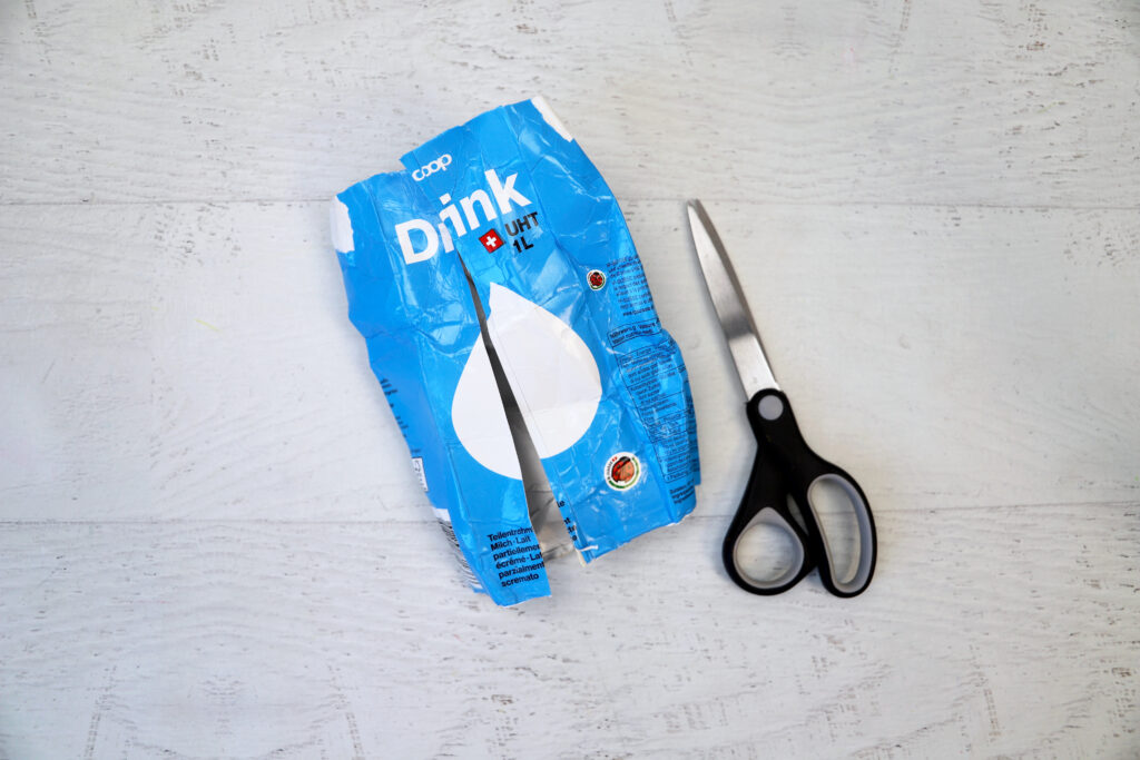 Tasche aus Tetrapack nähen | upcycling DIY | Handarbeiten mit Kindern | Fantasiewerk