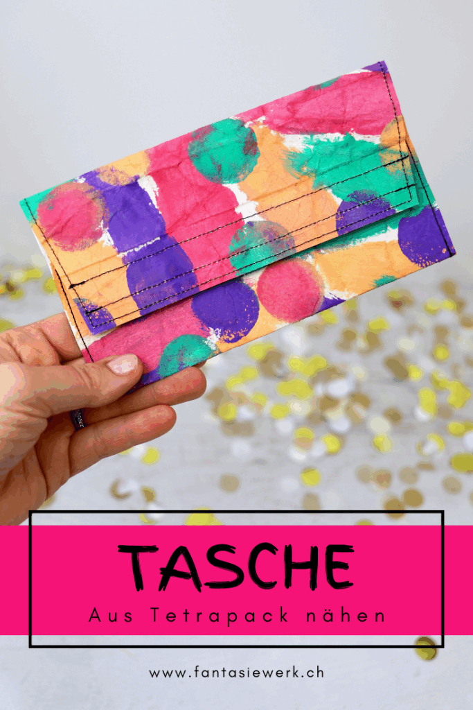 Tasche aus Tetrapack nähen | upcycling DIY | Handarbeiten mit Kindern | Fantasiewerk