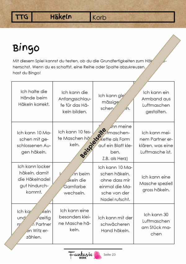 Korb häkeln - Ebook mit Unterrichtsprojekt | Anleitung | Spielideen