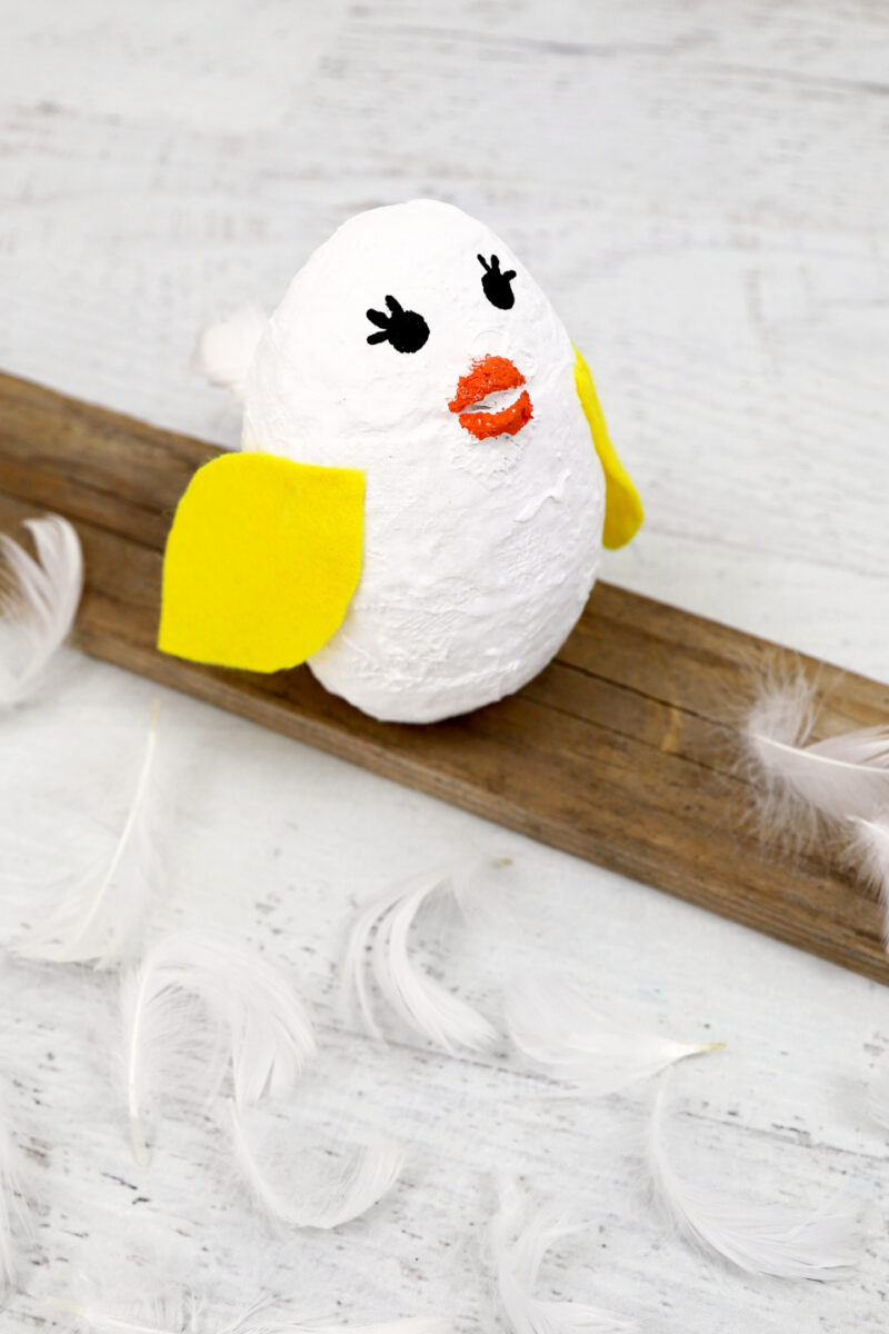Gips Küken zu Ostern basteln | Unterricht Idee für Kinder