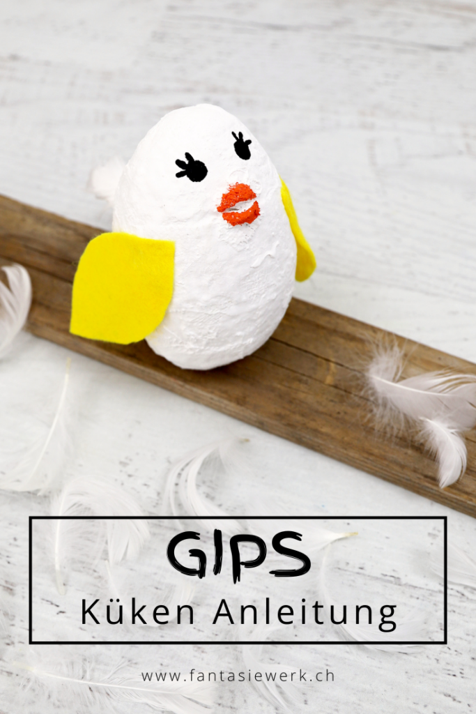 Gips Küken zu Ostern basteln | Unterricht Idee für Kinder 