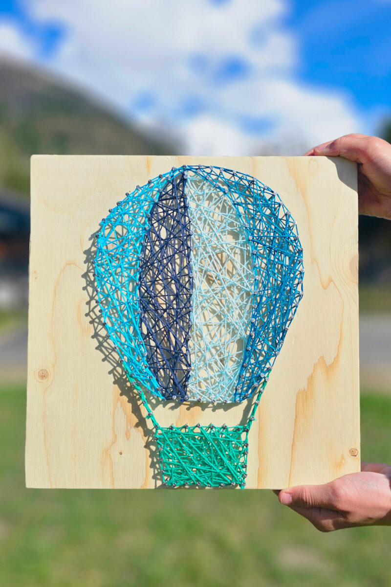 String Art - Werken und Handarbeiten mit Kindern | TTG in der Schule | DIY Fadenbild