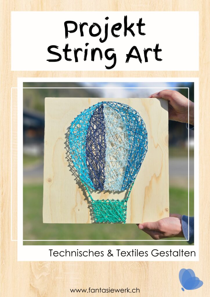 String Art - Werken und Handarbeiten mit Kindern | TTG in der Schule | DIY Fadenbild